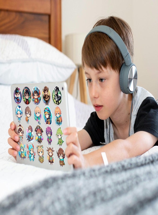 EXO DECOR ملصقات أطفال لطيفة للأولاد - 60 قطعة من ملصقات الأبطال الخارقين الجمالية لأجهزة الكمبيوتر المحمولة، والقيثارات، والهواتف، والأجهزة اللوحية، وألواح التزلج، والدراجات، والدراجات النارية، والخوذات - مقاومة للماء_1162 A - Image 3